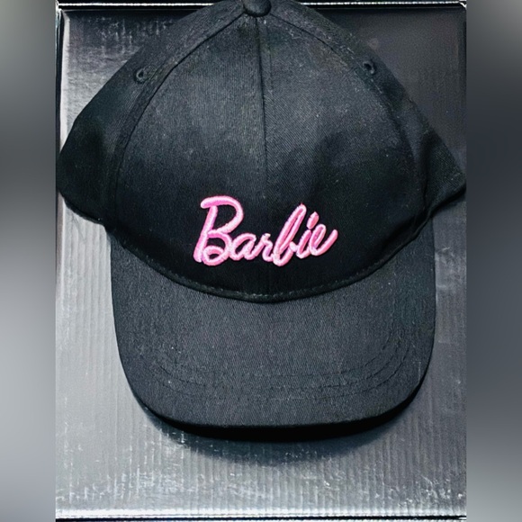 Barbie Accessories - Black Barbie Embroidered Adjustable Hat